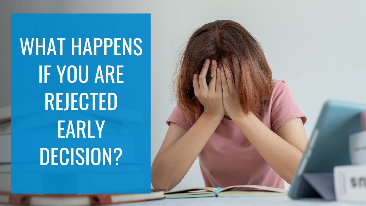 What happens if you are rejected early decision?